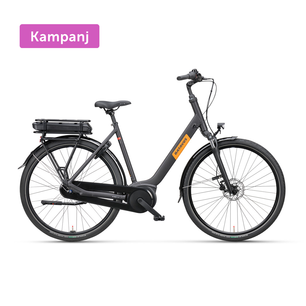 Batavus Altura Ego M/56 Smoking Black Elcykel  Klassisk 2024 från .