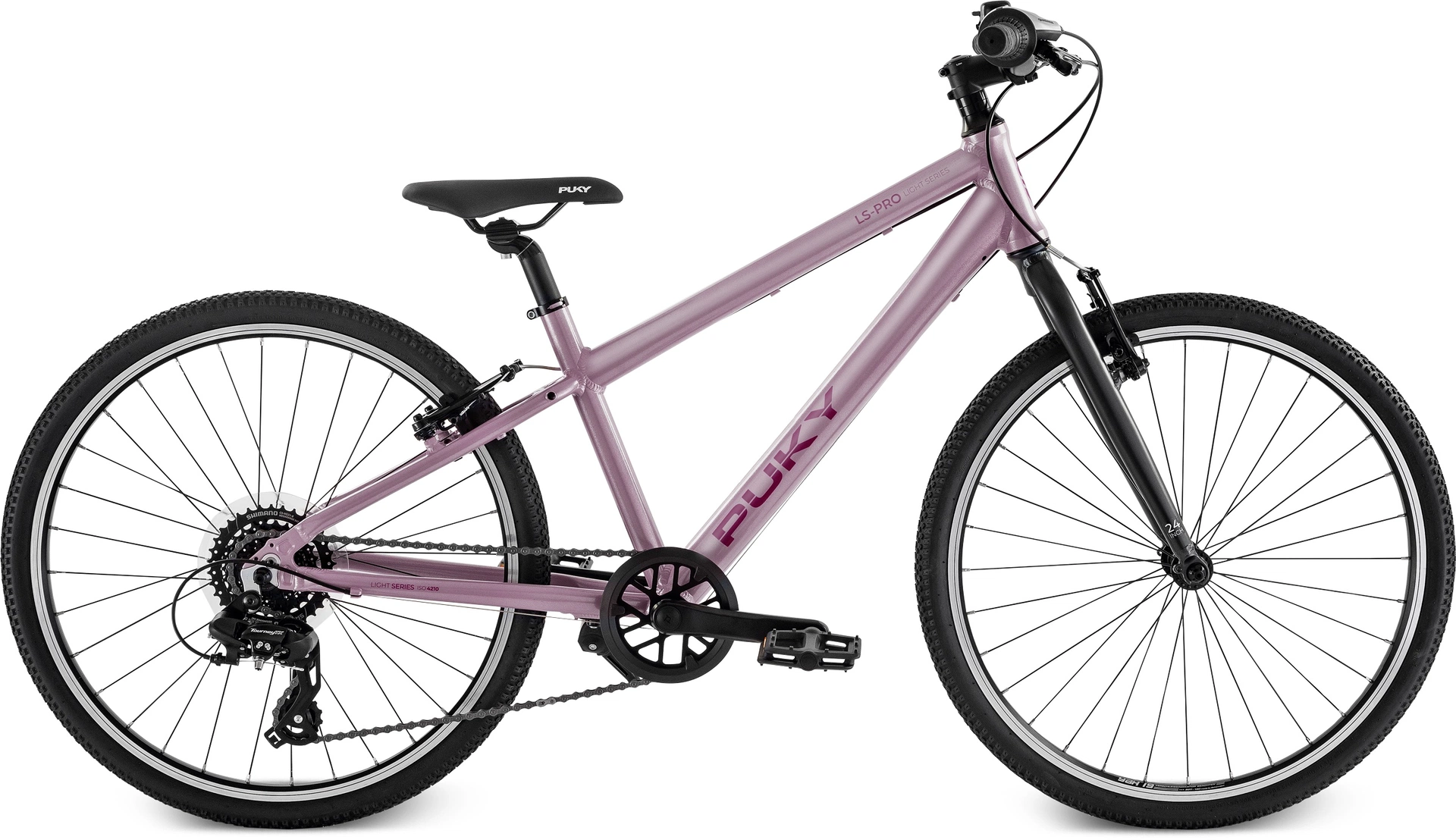 Köp en Puky LS-Pro 24-8 alu. barncykel pink/anthrazit från Puky.
