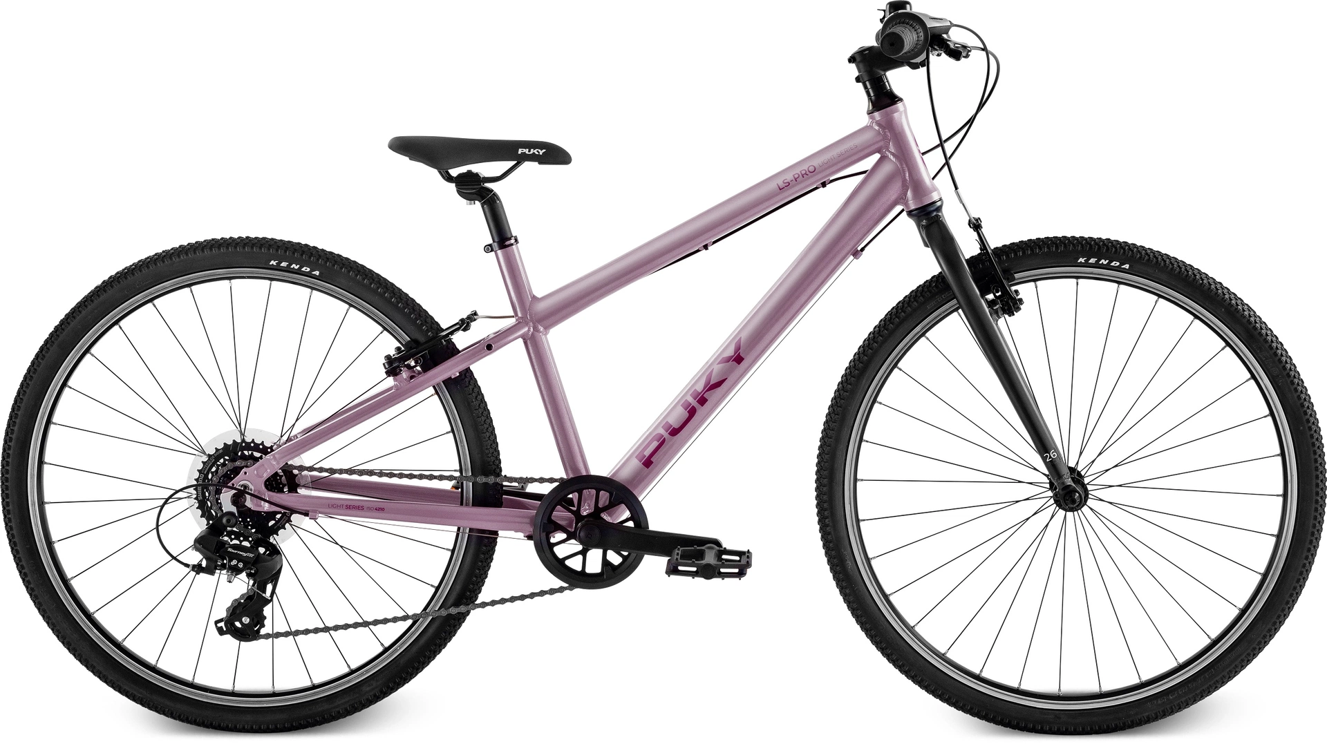 Köp en Puky LS-Pro 26-8 alu barncykel rosa/antracit från Puky.
