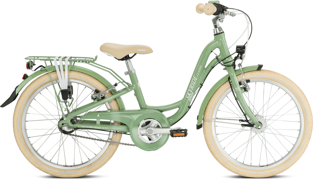 Köp en Puky Skyride 20-3 Classic Barncykel Retro Grön från Puky.