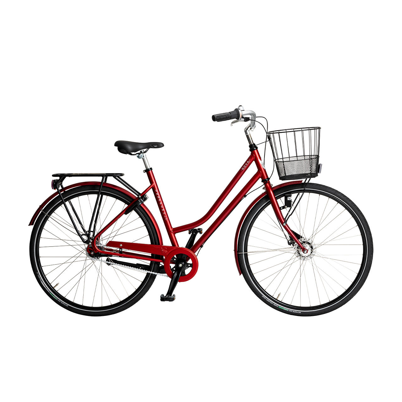 Skeppshult Nova 3-vxl. Med Korg 53cm Flamröd Matt från .