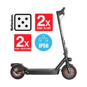 E2S V2 Pro Long Range 2025 - Svart - Luft från E-wheels.