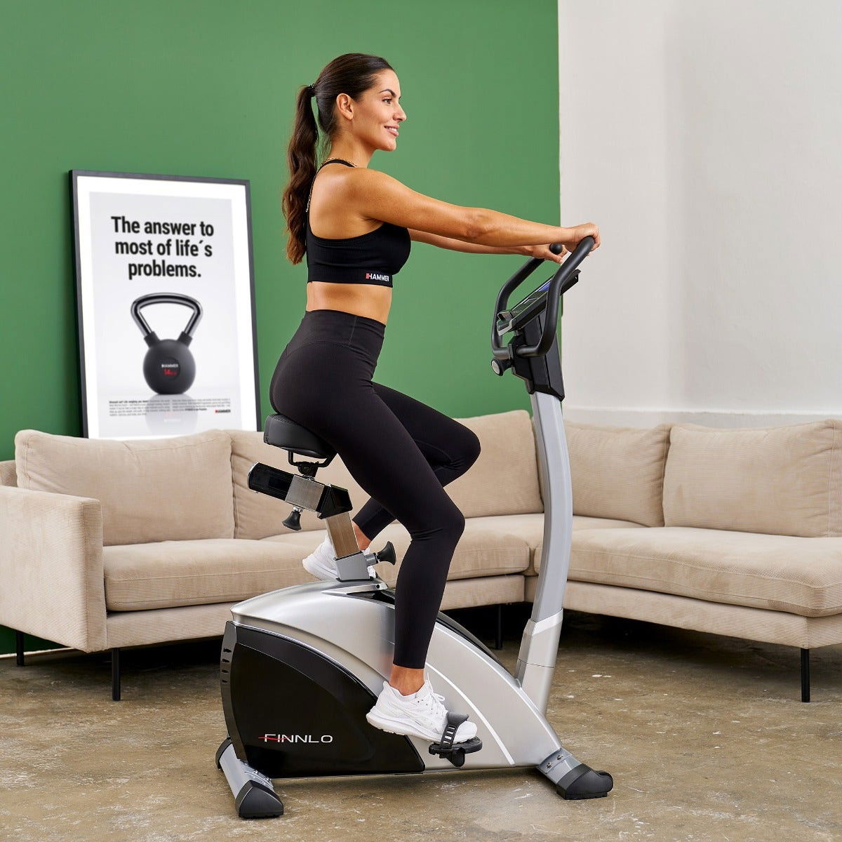 Exum Motionscykel Bäst i test Motionscykel från Finnlo.