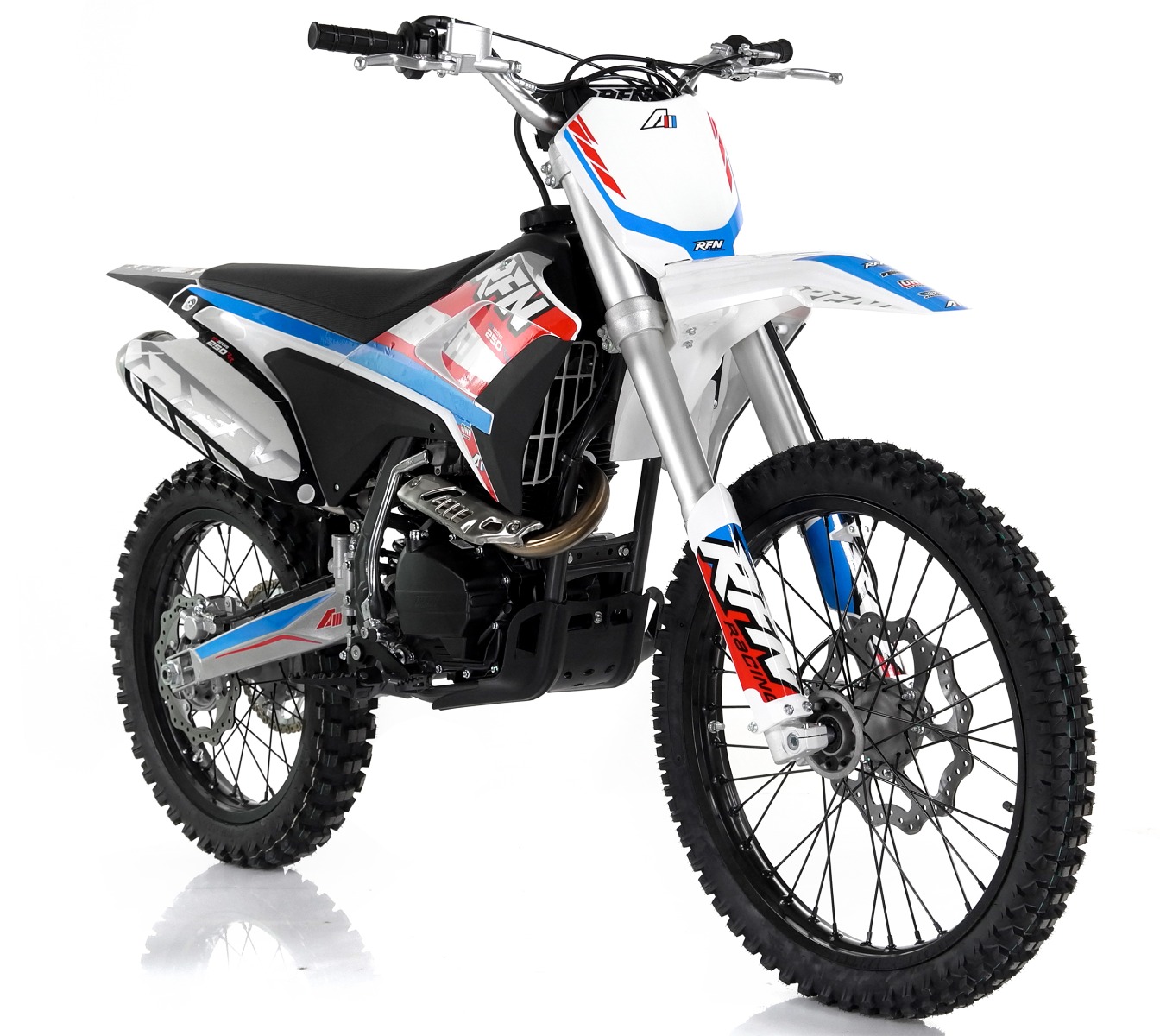 Cross Apollo RFN Dirtbike 250cc Vit 21"/18" från Apollo.