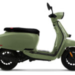 Lambretta V125 flex Mattgrön från KSR-Moto.