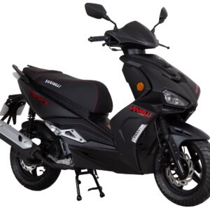 Moped Viarelli Monztro Mattsvart 45km/h Klass 1 från Viarelli.