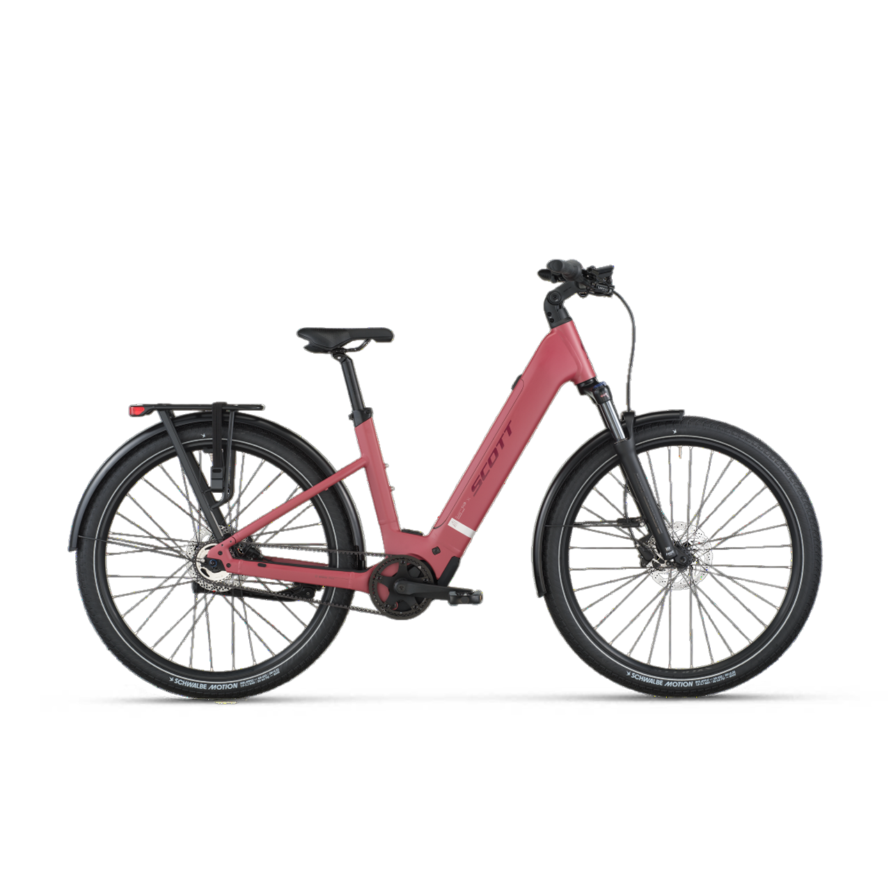 Scott Sub Tour 10 Wave Röd - L Elcykel  Hybrid 2024 från .