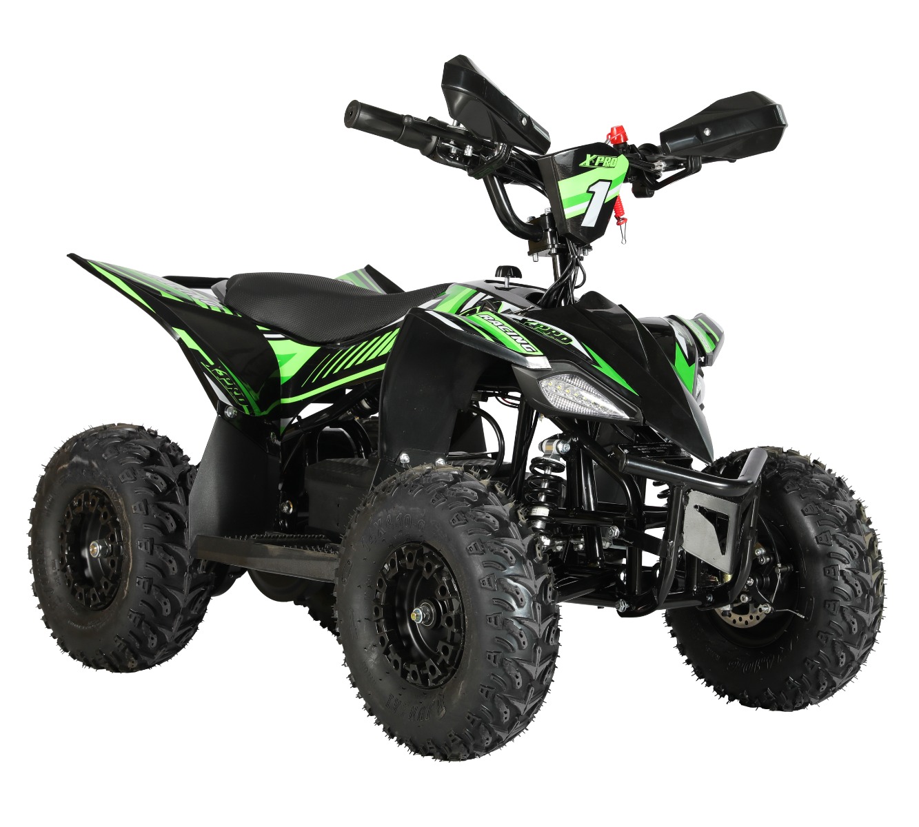 X-Pro eMud Electric ATV 1000W - Svart/Grön från X-Pro.