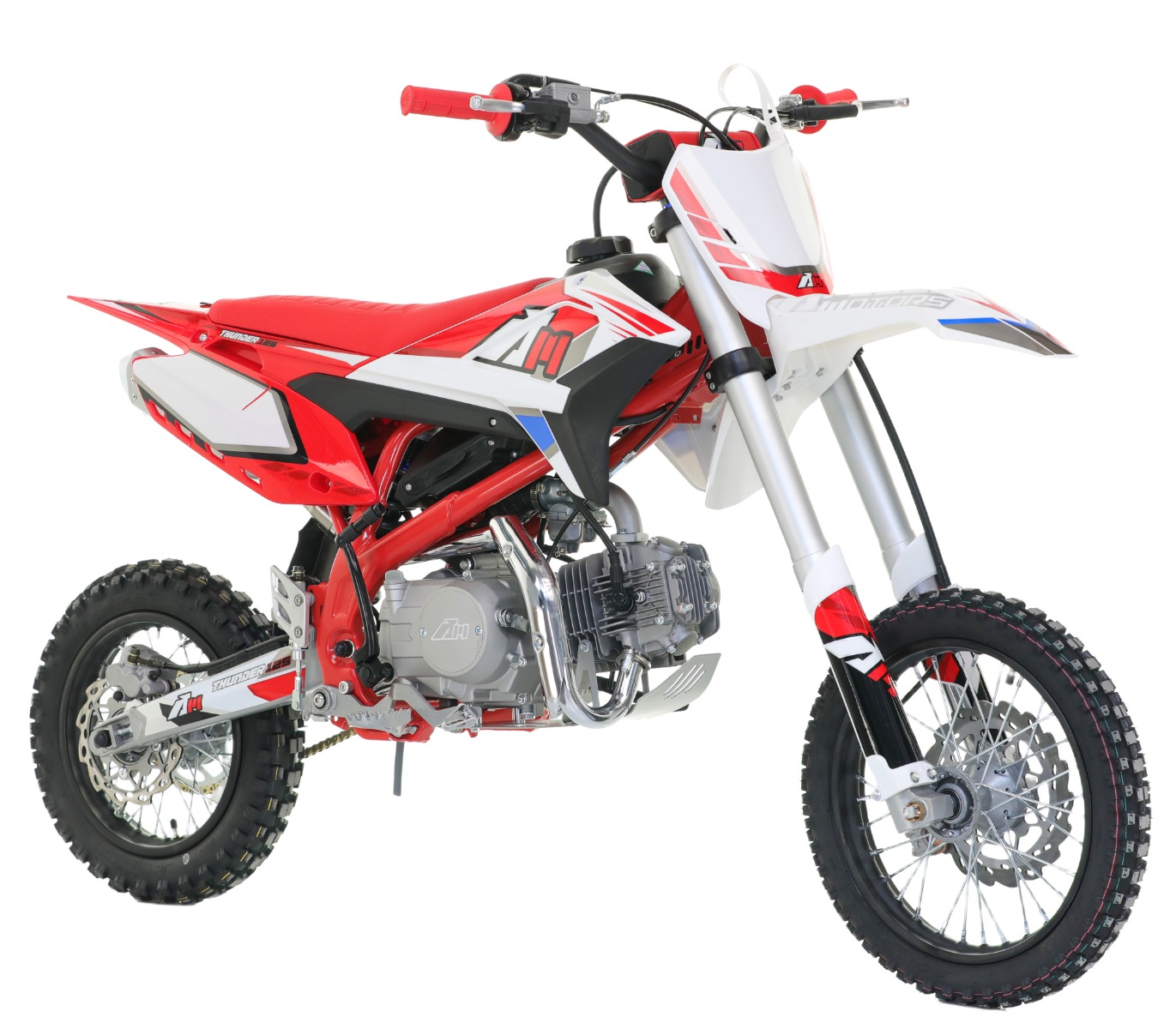 Apollo Thunder 125cc 14/12 Röd/vit från Apollo.