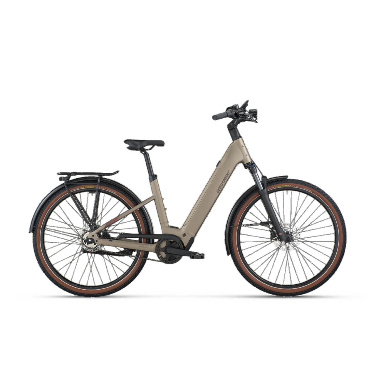 Bergamont E-horizon Tour 20 Belt Wave Varm Silver/ljusgrå Metall  - Xl Elcykel  Hybrid 2024 från .