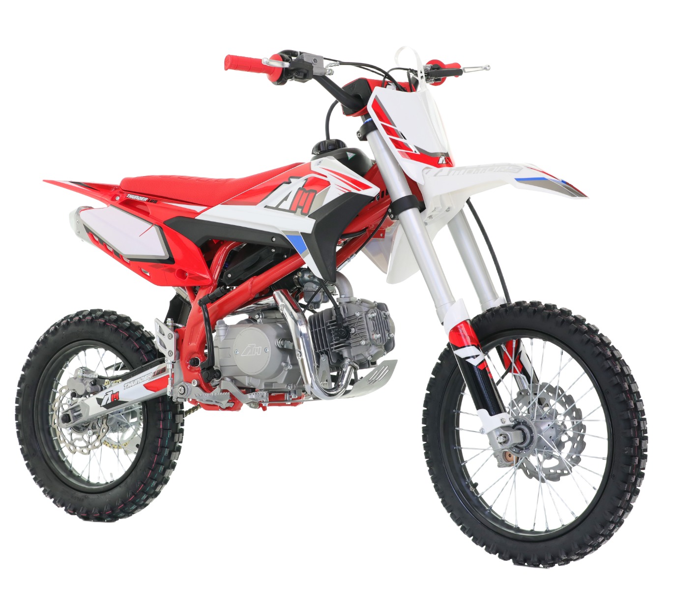 Cross Apollo Thunder 125cc 17"/14" Röd/vit från Apollo.