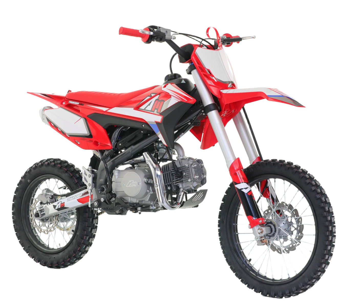 Cross Apollo Thunder 125cc 17"/14" svart/röd från Apollo.