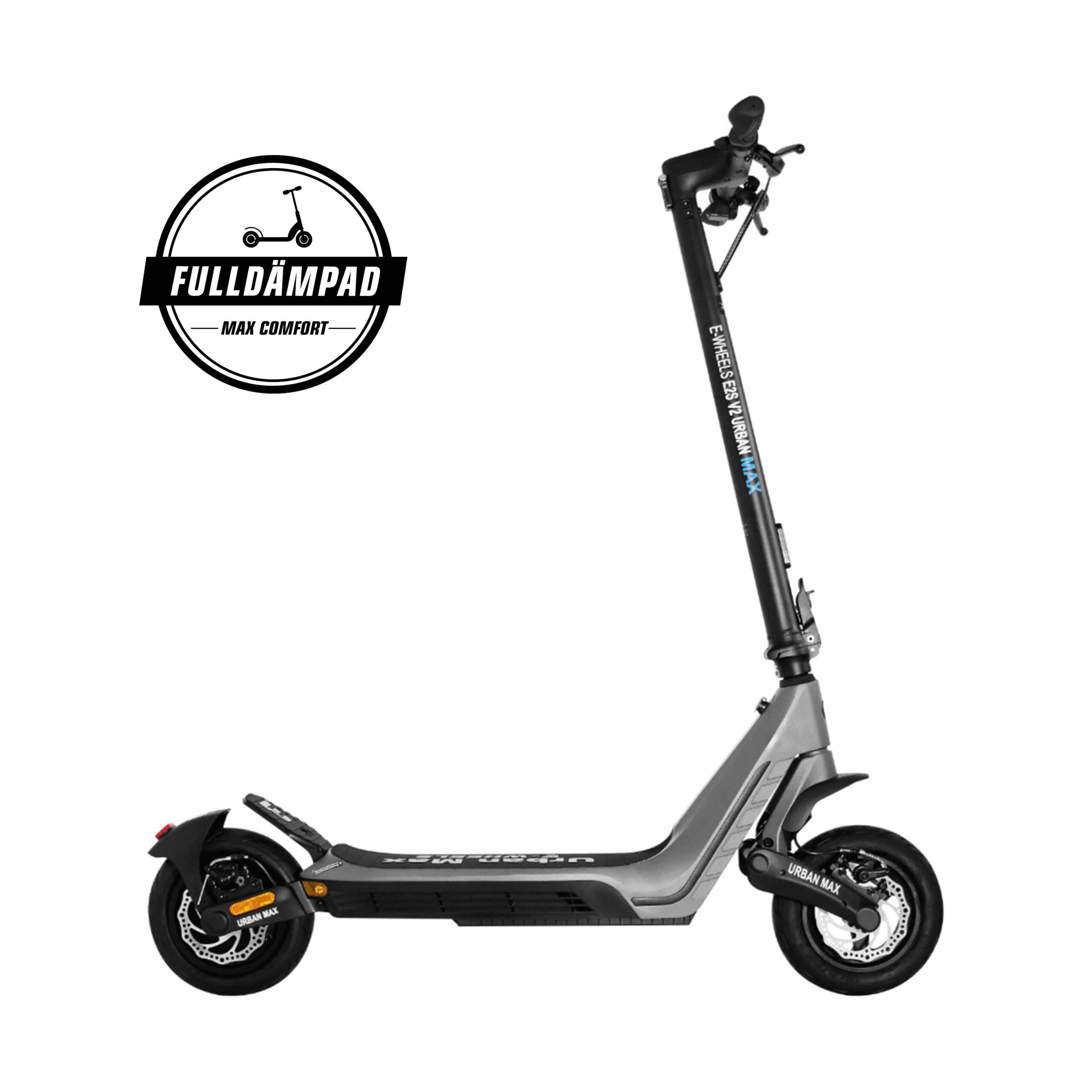 E2S V2 Urban Max 2025 - Grå - Luft från E-wheels.