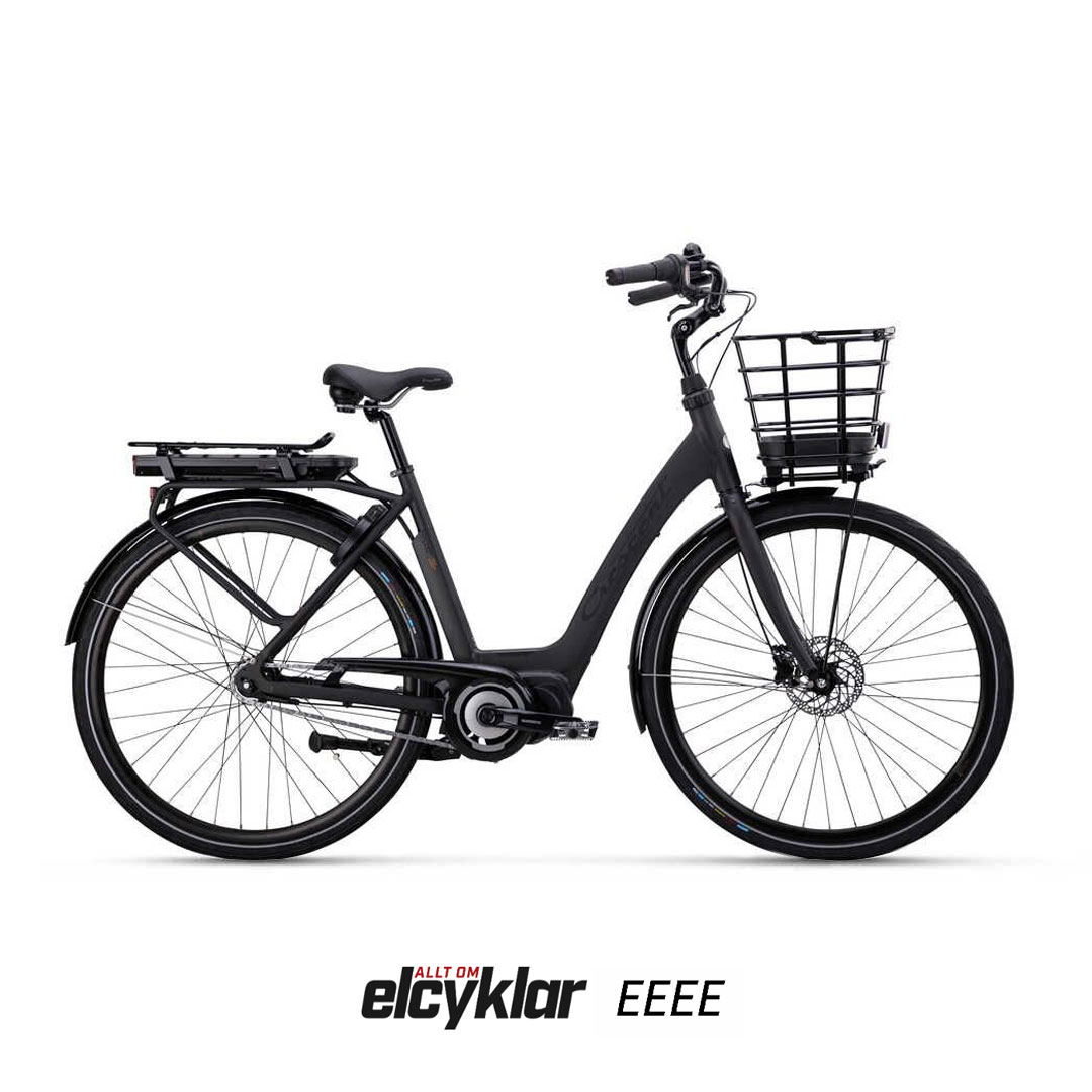 Crescent Elsa 7vxl Svart Matt Korg 55cm Elcykel  Klassisk 2024 från .