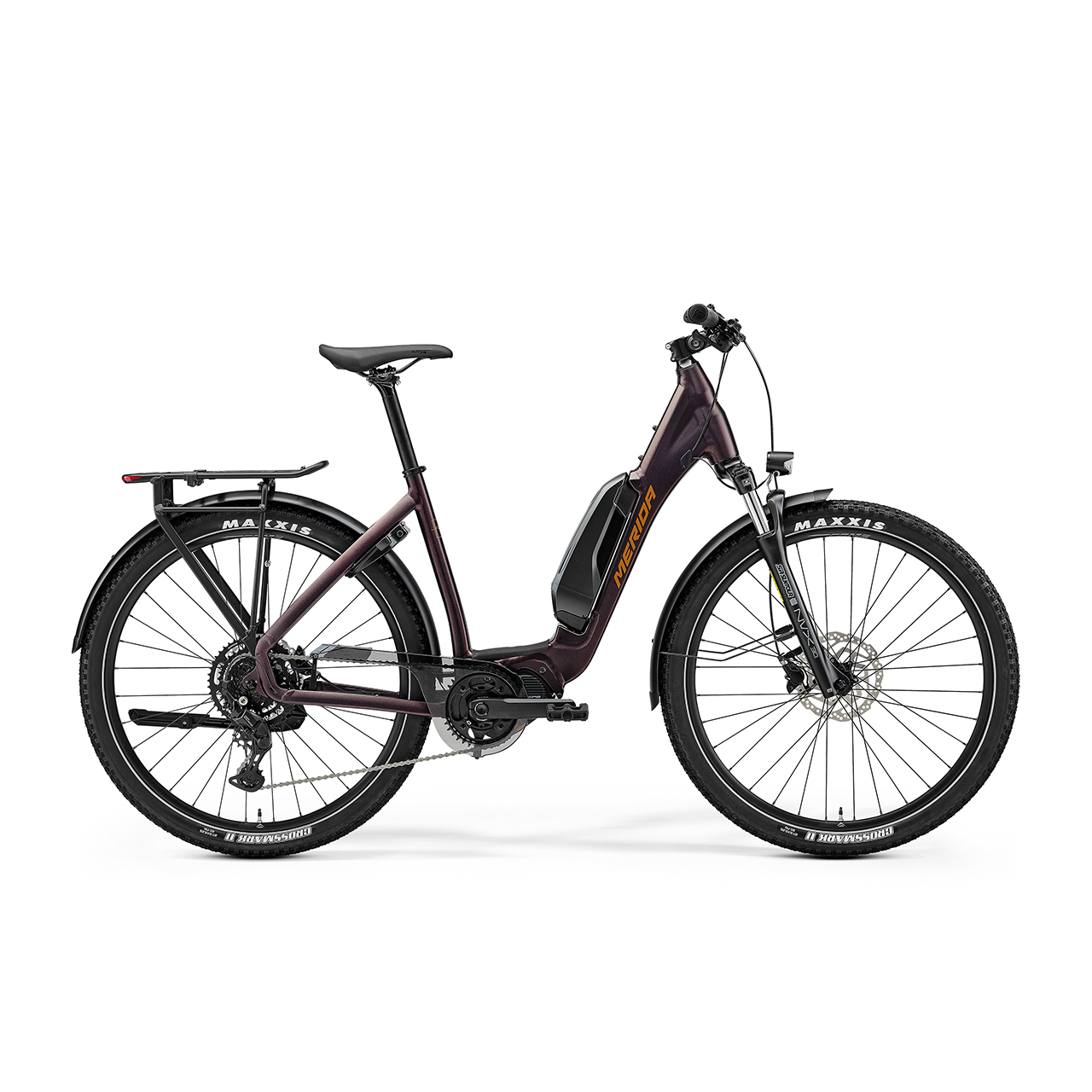 Merida Espresso Cc 400 Eq Se Mörklila M Elcykel  Hybrid 2024 från .