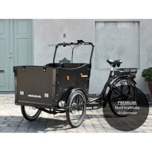 Amladcyklar El Lådcykel - Premium 80 % Monterad från Amladcyklar.