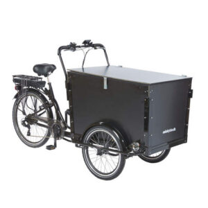 Amladcyklar El Lådcykel - Premium - Workman 80 % Monterad från Amladcyklar.