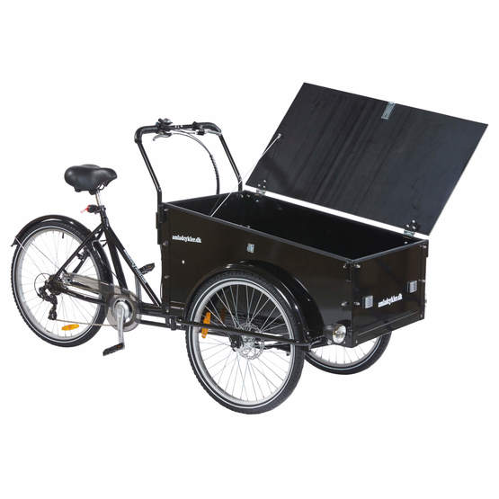 Amladcyklar Klassisk Lådcykel - Workman 80 % Monterad från Amladcyklar.