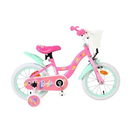 Barncykel Volare - Barbie 14 Tum Fotbroms från Volare.