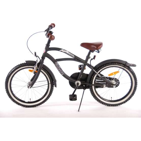 Barncykel Volare Cruiser 18 tum (Mattsvart) från Volare.