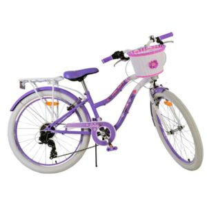 Barncykel - Volare - Lovely Children'S Bike - 24 Tum - Lila - 7 Växlar från Volare.
