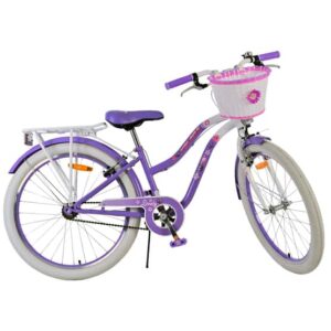 Barncykel - Volare - Lovely Children'S Bike - 24 Tum - Lila - Två Handbromsar från Volare.