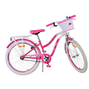 Barncykel - Volare - Lovely Children'S Bike - 24 Tum - Rosa- Två Handbromsar från Volare.