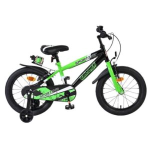 Barncykel Volare - Sportivo 16  Tum Green - Handbroms från Volare.