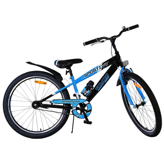 Barncykel - Volare - Sportivo Kids Bike - 24 Tum - Svart Blå från Volare.
