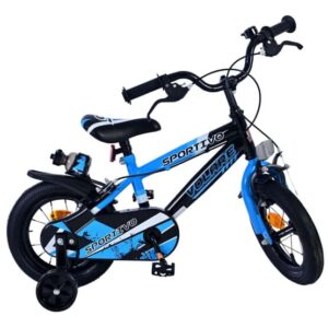Barncykel - Volare - Sportivo Kinderfiets - 12 Tum - Blå Svart - Två Handbromsar från Volare.
