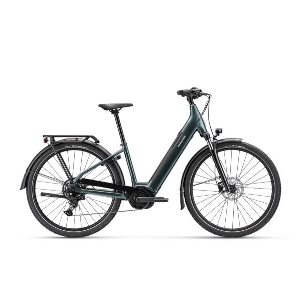 Cannondale Tesoro 3 Plus Low StepThru Grön