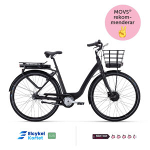Crescent Elina 7 Vxl Svart Matt 47cm Elcykel  Klassisk 2024 från .