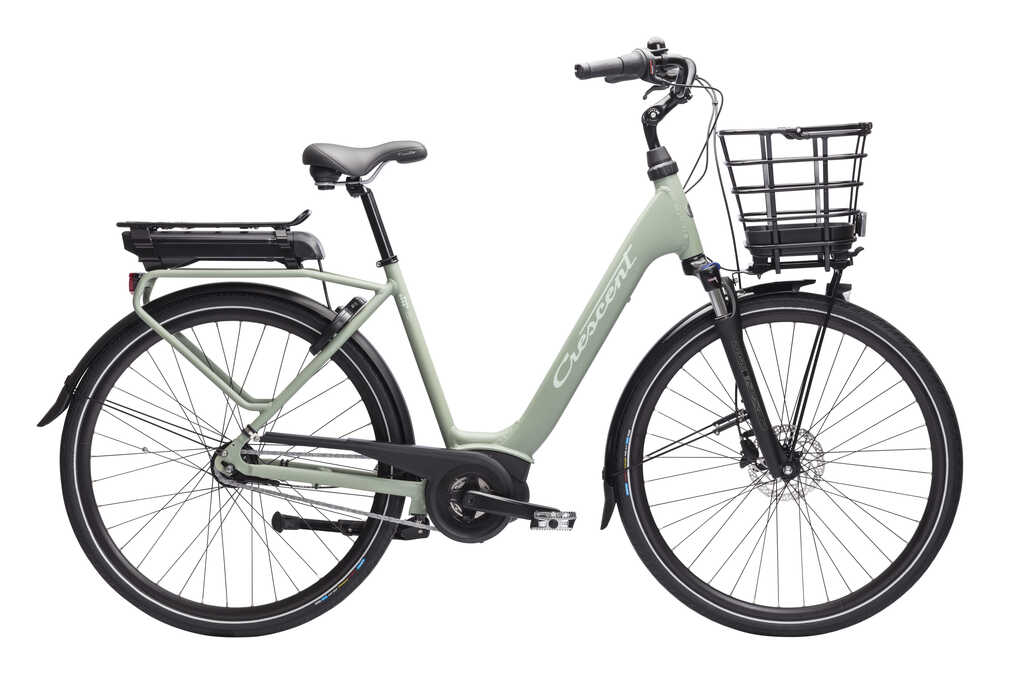 Crescent Elvira 7vxl Grön Korg 51cm Elcykel  Hybrid 2024 från .