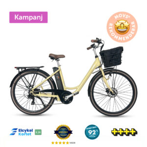 Lifebike Comfort G13 7 Vxl Beige Elcykel  Klassisk från .