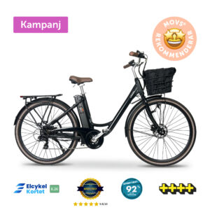 Lifebike Comfort G13 7 Vxl Svart Elcykel  Klassisk från .