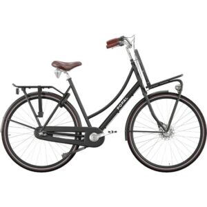Popal - Cykel - Daily Dutch Prestige 28 Tum 47 Cm 3 Växlar Fotbroms Mattsvart från Popal.