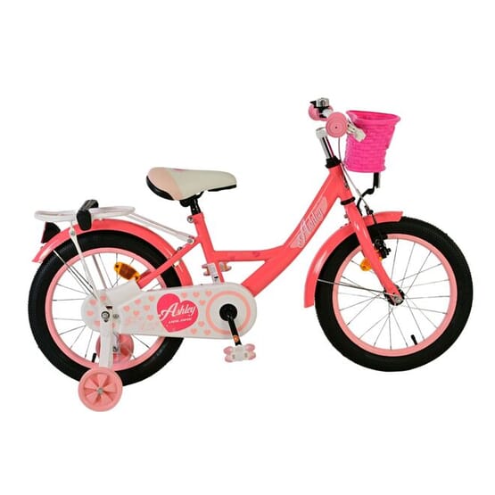 Volare - Barncykel - Ashley 16 Tum Mörk Rosa - Fotbroms från Volare.