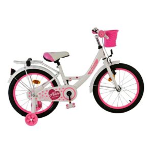 Volare - Barncykel - Ashley 18 Tum Mörk Rosa - Fotbroms från Volare.