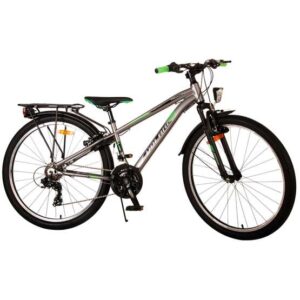Volare - Barncykel - Cross 26 Tum Mörk Grå - 18 Växlar från Volare.