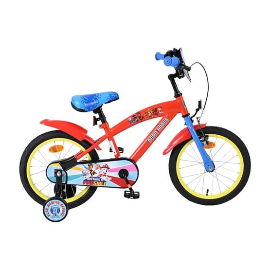 Volare - Barncykel - Paw Patrol Core 16 Tum Fotbroms Röd från Volare.