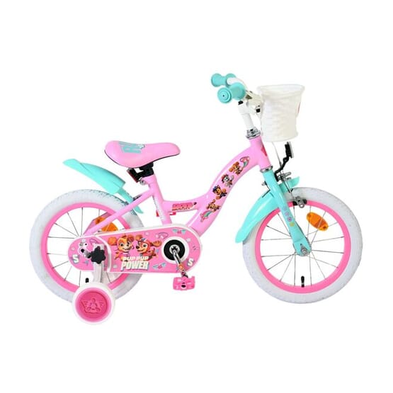 Volare - Barncykel - Paw Patrol Girls 14" Rosa Handbroms Fw från Volare.