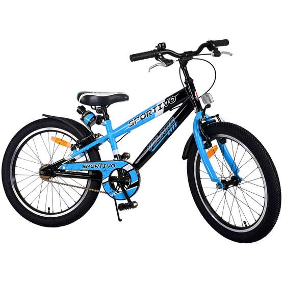 Volare - Barncykel - Sportivo 20 Tum Blå - Dubbla Handbromsar från Volare.