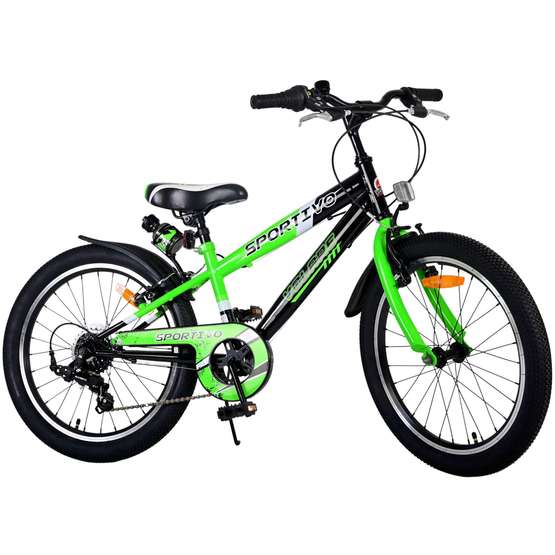 Volare - Barncykel - Sportivo 20 Tum Grön - 7 Växlar från Volare.