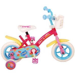 Volare Disney Greta Gris Barncykel 10 tum Deluxe - Stödhjul från Volare.