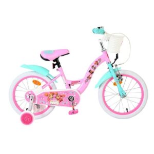 Volare Paw Patrol Barncykel 16 tum - Stödhjul (Röd/Blå) från Volare.