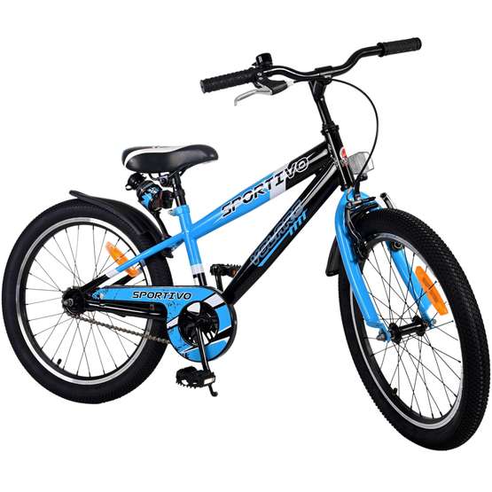 Volare - Barncykel - Sportivo 20 Tum Blå - Fotbroms från Volare.