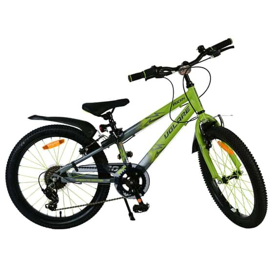 Barncykel - Volare - Rocky Children'S Bike - 20 Tum - 7 Växlar - Grön/Grå från Volare.