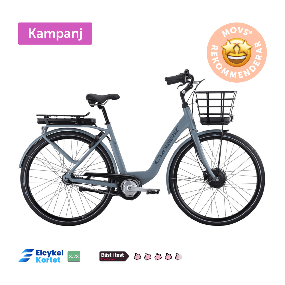 Crescent Elina 7vxl Blå 55cm Elcykel  Klassisk 2024 från .