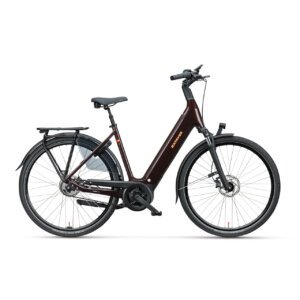 Batavus Finez Power Exclusive Brun - L Elcykel  Hybrid 2024 från .