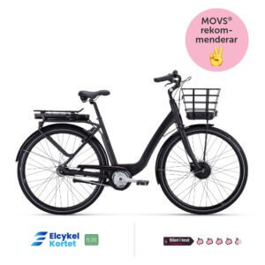 Crescent Elina 7 Vxl Svart Matt 55cm Elcykel  Klassisk 2024 från .